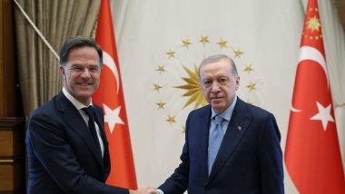 Erdoğan, NATO Genel Sekreteri Rutte ile bir araya geldi