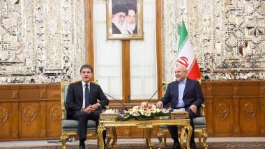 Nêçîrvan Barzanî û Mihemed Baqir Qalîbaf pêwendiyên dualî nirxandin