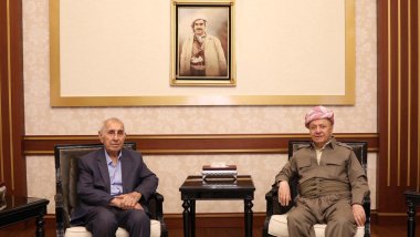 Başkan Mesud Barzani, Kürt şair Medhet Xidir Abdullah'ı kabul etti