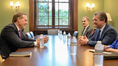 Başbakan Barzani ve Senatör Budd’dan ‘Kürdistan’ın statüsüne saygı’ mesajı