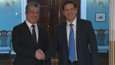 Başbakan Mesrur Barzani ile ABD Dışişleri Bakanı Rubio bir araya geldi