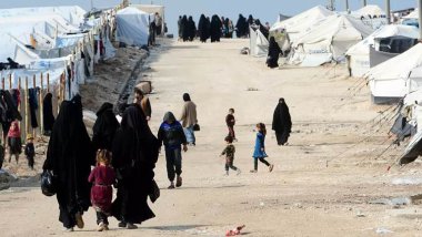 Suriye yönetimi ilk kez Hol kampını ziyaret etti