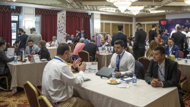 Erbil'de Kürdistan Bölgesi-Türkiye ticaret heyetleri arasında görüşme