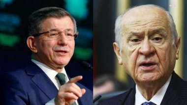 Bahçelî ji bo serdana wî ya Herêma Kurdistanê spasiya Davutoglu kir