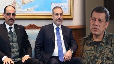 Fidan veya Kalın'ın Mazlum Abdi ile görüşeceği iddiası: Türkiye Dışişleri'nden yalanlama