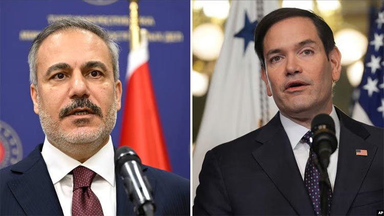 Fidan ile ABD Dışişleri Bakanı Rubio telefonda görüştü