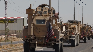 Haseke’de 'kafir' kelimesinin yazılı olduğu ABD ordusuna ait araç tartışma konusu oldu