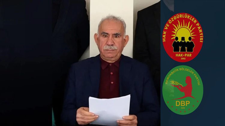 HAK-PAR û DBP li ser nameya Ocalan ketin qirika hev