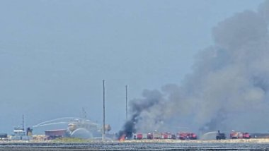 İran’ın güneyinde liman yangını: 3 ölü, 10 yaralı
