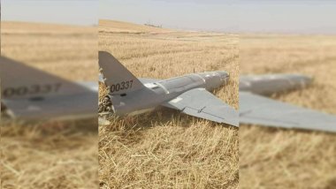 Mahmur'da bir İHA düştü