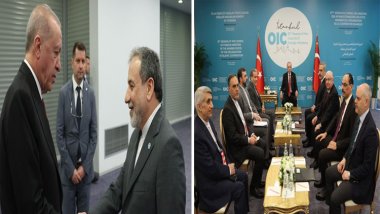 Erdoğan, İran Dışişleri Bakanı'yla görüştü