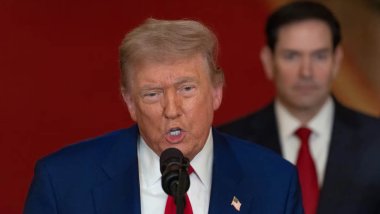 Trump: İran’ın füze saldırısı zayıf kaldı, Barışa şans verilmeli