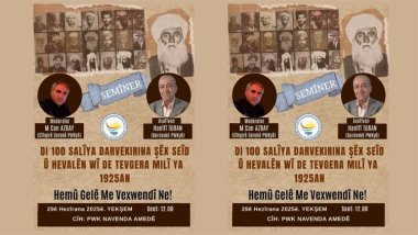 Li Amedê ji bo bîranîna 100 salîya darvekirina Şêx Seîd û hevalên wî semîner