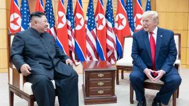 Trump: Kuzey Kore ile olan çatışmayı çözeceğim