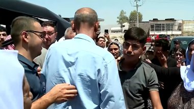 11 yıl sonra IŞİD esaretinden kurtarılan ezidi genç ailesine kavuştu