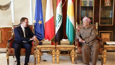 Başkan Mesud Barzani, Fransa'nın Irak Büyükelçisini kabul etti