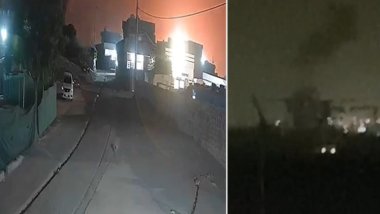 Erbil Uluslarası Havalimanı yakınlarında şiddetli patlama sesi