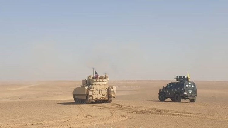Haseke’de Koalisyon Güçleri ve DSG’den Savaş Uçaklarının Katıldığı Askeri Tatbikat