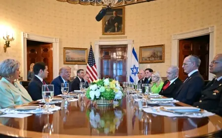 Trump ile Netanyahu Arasında Beyaz Saray’da Soğuk Akşam Yemeği: Öncelikler Çatıştı