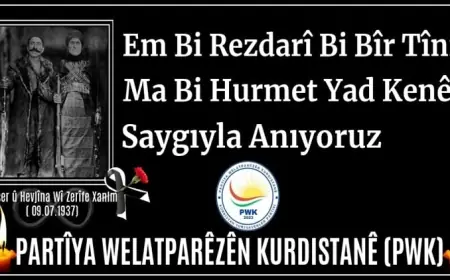 PWK: Alişer Bey ve Zarife Hanım’ı Saygıyla Anıyoruz