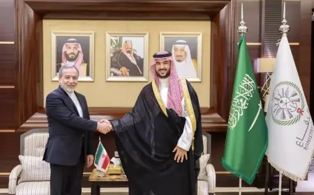 Suudi Arabistan Savunma Bakanı İran Dışişleri Bakanı Abbas Arakçi ile görüştü