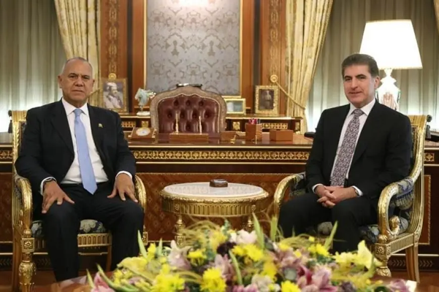 Neçirvan Barzani Venezuela büyükelçisini kabul etti