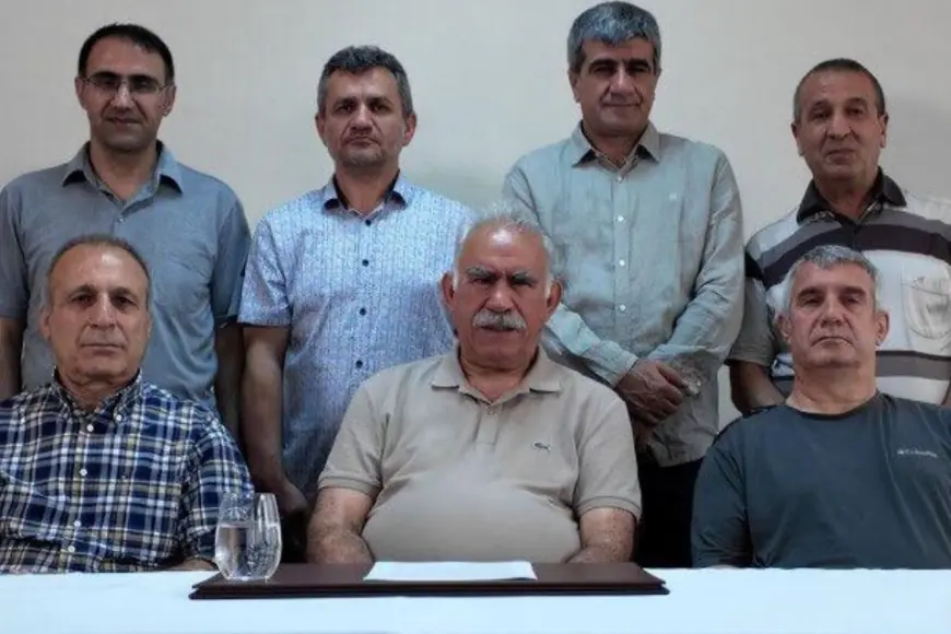 Öcalan'ın yanındakilerin kim olduğu ortaya çıktı
