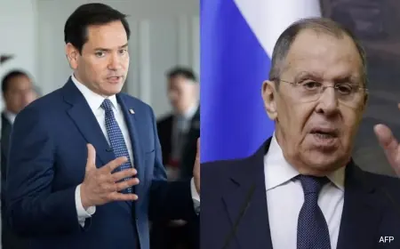 Ukrayna nedeniyle artan gerilim ortasında Rubio ile Lavrov görüşecek