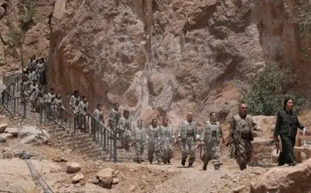 Navên gerîlayên ku çekên xwe danîn hatin eşkerekirin