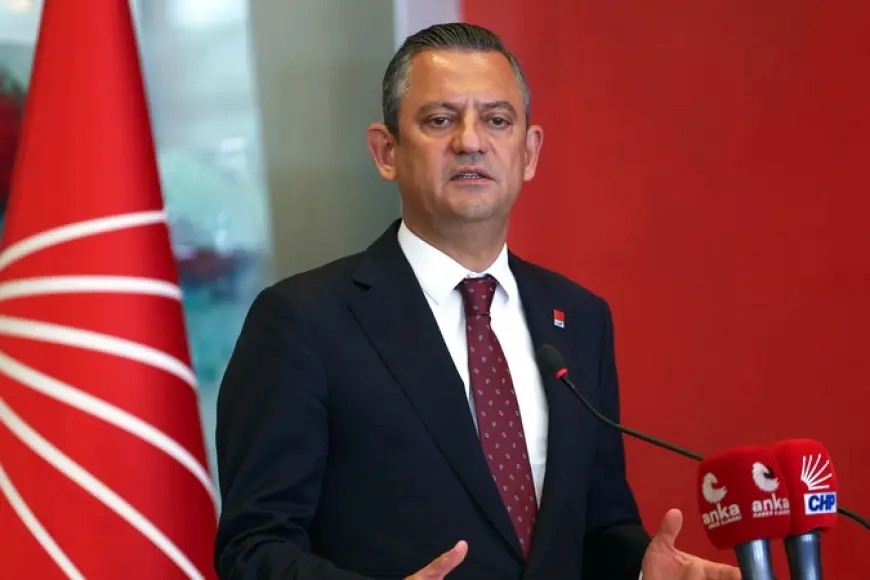 Özgür Özel'den PKK'nin silahları yakmasına ilişkin açıklama