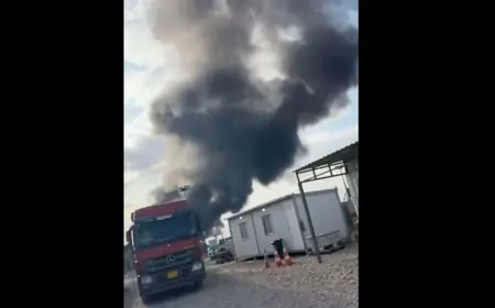 Duhok'ta Petrol Sahası'na İHA saldırısı