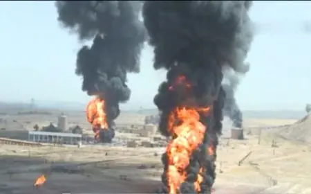 Li Hewlêrê bi dronan êrişî qada petrolê hat kirin