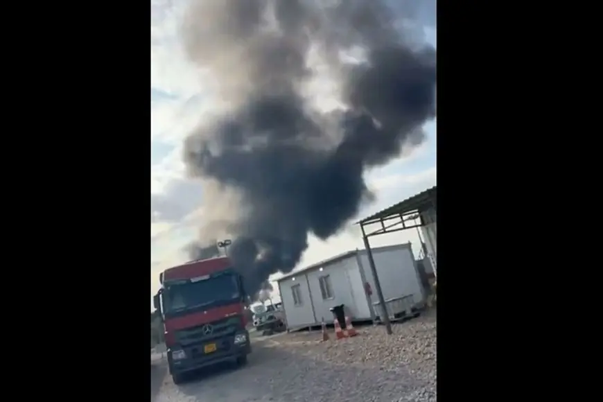 Duhok'ta Petrol Sahası'na İHA saldırısı