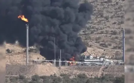 Zaho ve Duhok'daki petrol sahalarına dronlu saldırı