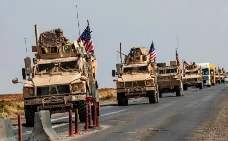 ABD’nin askeri çekilmesi sürüyor: Haseke’den Irak’a büyük konvoy