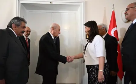 Silahların bırakılması sonrası Bahçeli ve İmralı heyetinden ilk yüz yüze görüşme