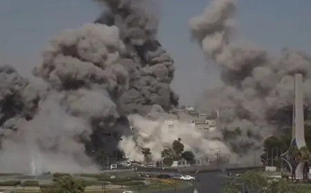 İsrail'den Şam’a hava saldırıları: Genelkurmay binası yerle bir oldu