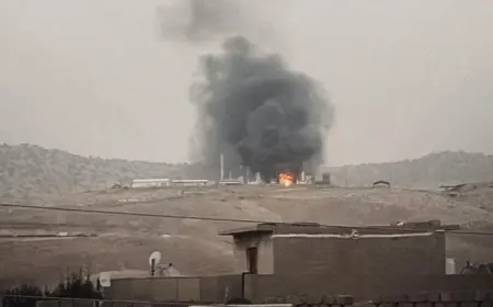 Baadre Petrol Sahasına İHA Saldırısı