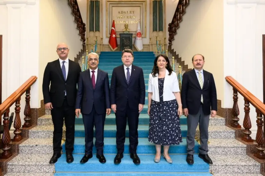 DEM Parti heyetiyle görüşen Adalet Bakanı'ndan açıklama