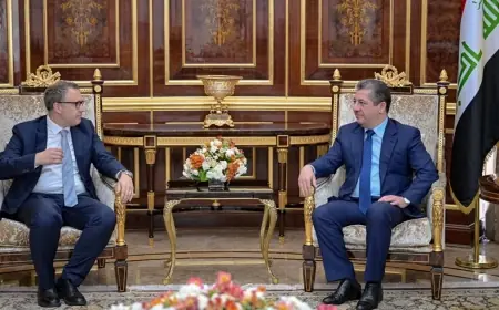 Başbakan Mesrur Barzani, Türkiye’nin Bağdat Büyükelçisi'ni kabul etti