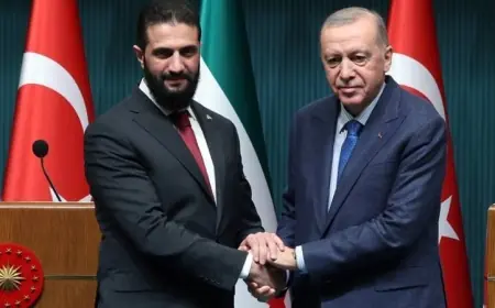 Erdoğan, Ahmed Şara ile görüştü