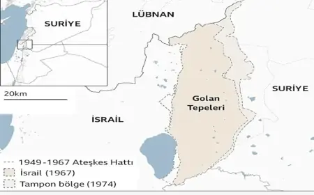 Suriye'deki Golan Tepeleri neden önemli ve kontrolü kimde?