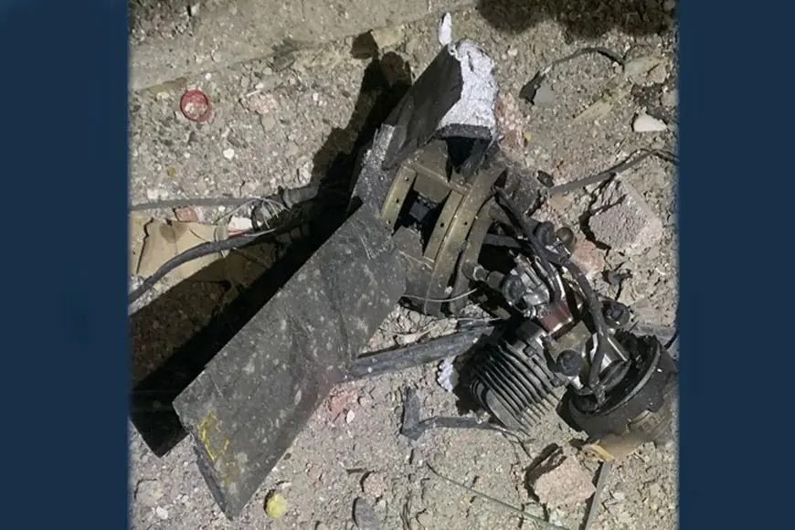 Erbil'de bomba yüklü İHA düştü