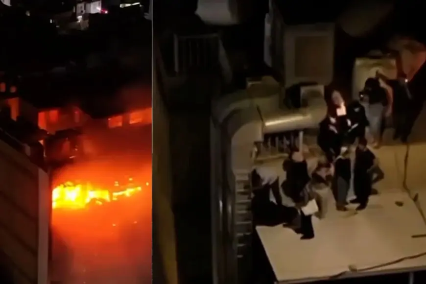 Irak'ta AVM yangını: Onlarca ölü ve yaralı