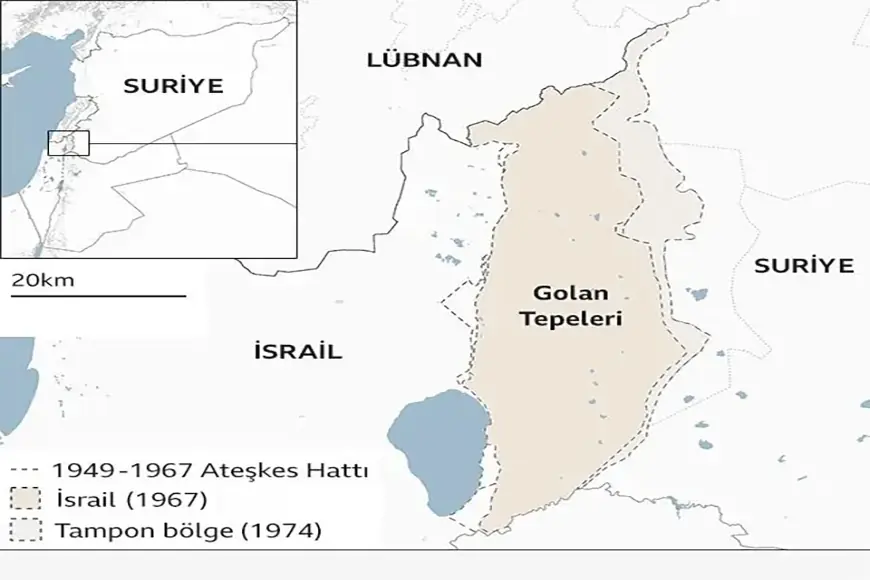 Suriye'deki Golan Tepeleri neden önemli ve kontrolü kimde?