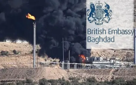 İngiltere'den Kürdistan Bölgesi'deki petrol sahalarına yönelik saldırılara ilişkin açıklama