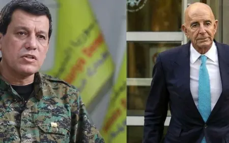 ABD Temsilcisi Barrack, DSG Komutanı Abdi ile Görüştü