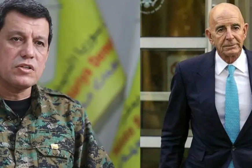 ABD Temsilcisi Barrack, DSG Komutanı Abdi ile Görüştü