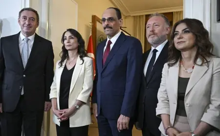 MİT Başkanı İbrahim Kalın ile DEM Parti görüşmesi başladı