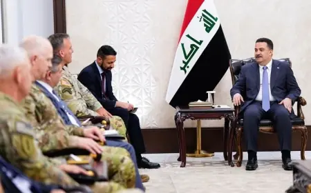 Irak Başbakanı Sudani CENTCOM Komutanı ile bir araya geldi